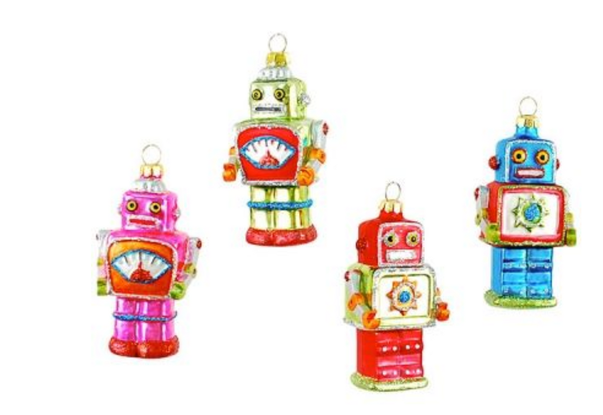 Mini Robot Assorted Ornament