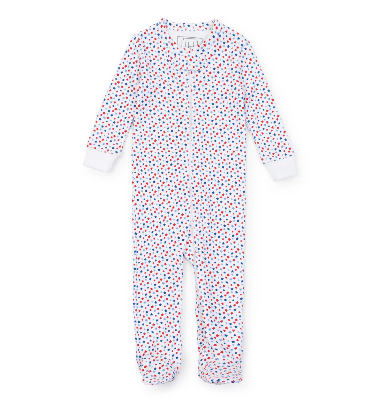 Pajama Zipper Footie Star Spangled (Baby)