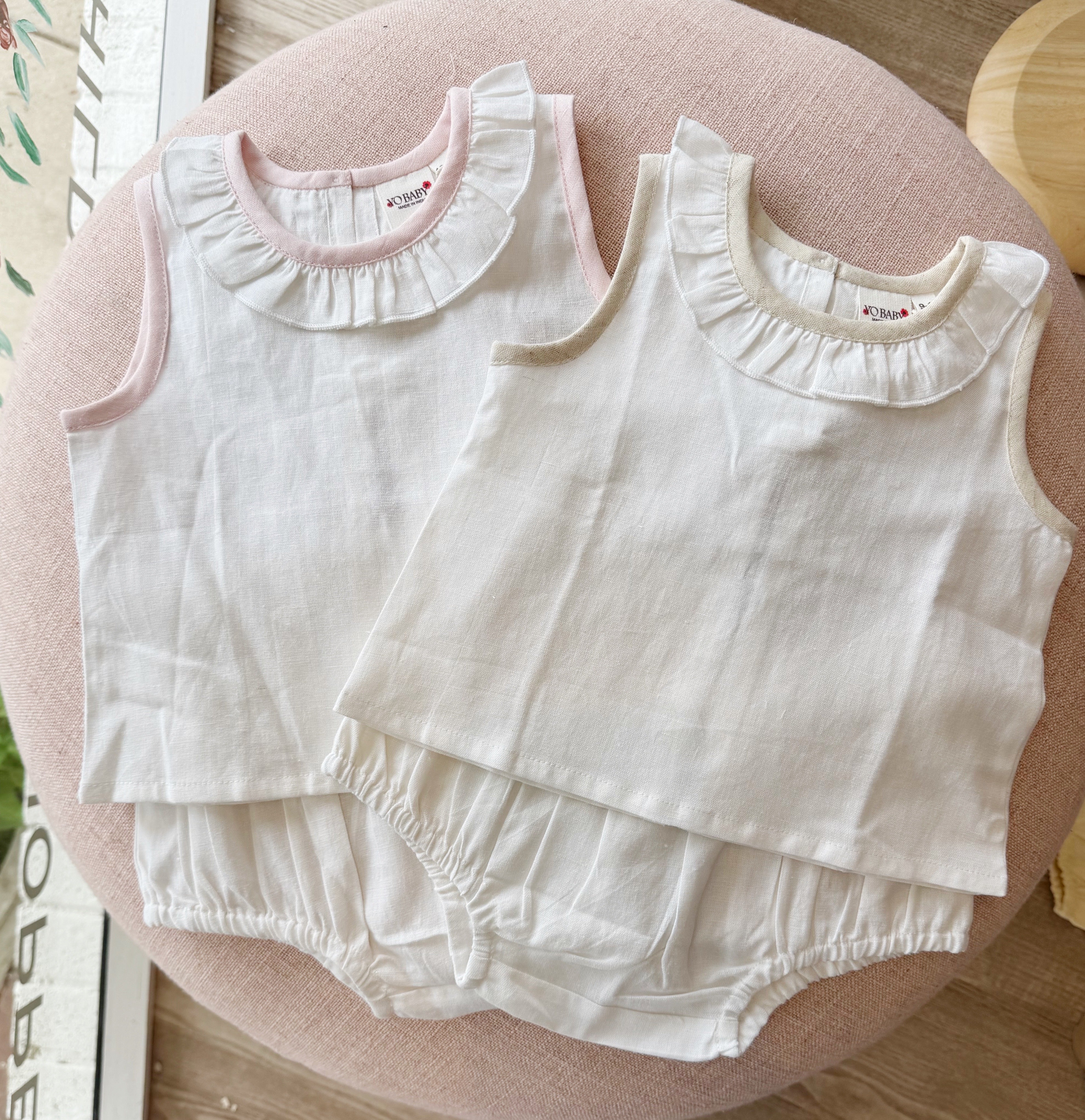 Ruffle Woven Baby Set (Baby)