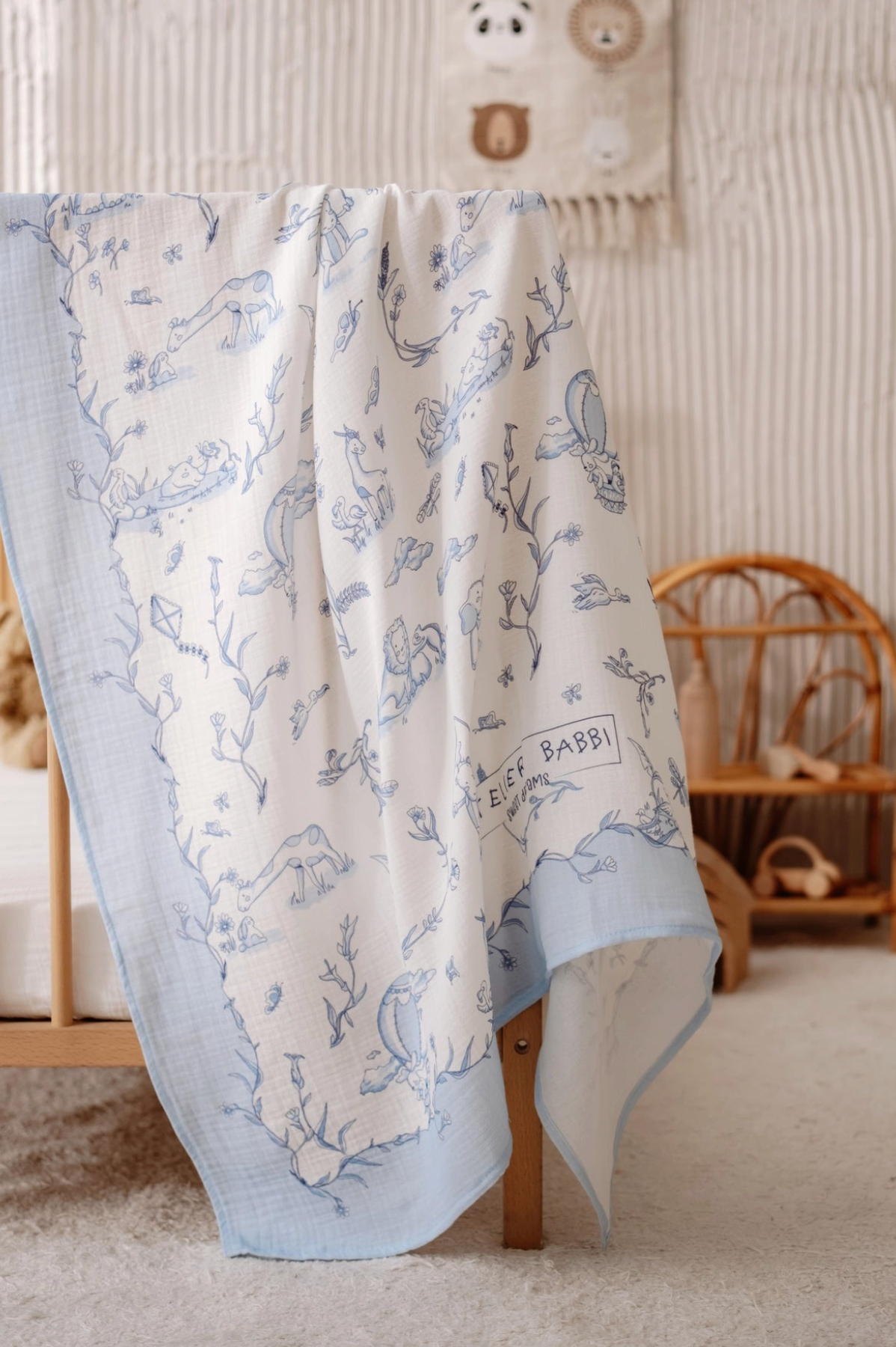 Double Layer Muslin Blanket 39x39