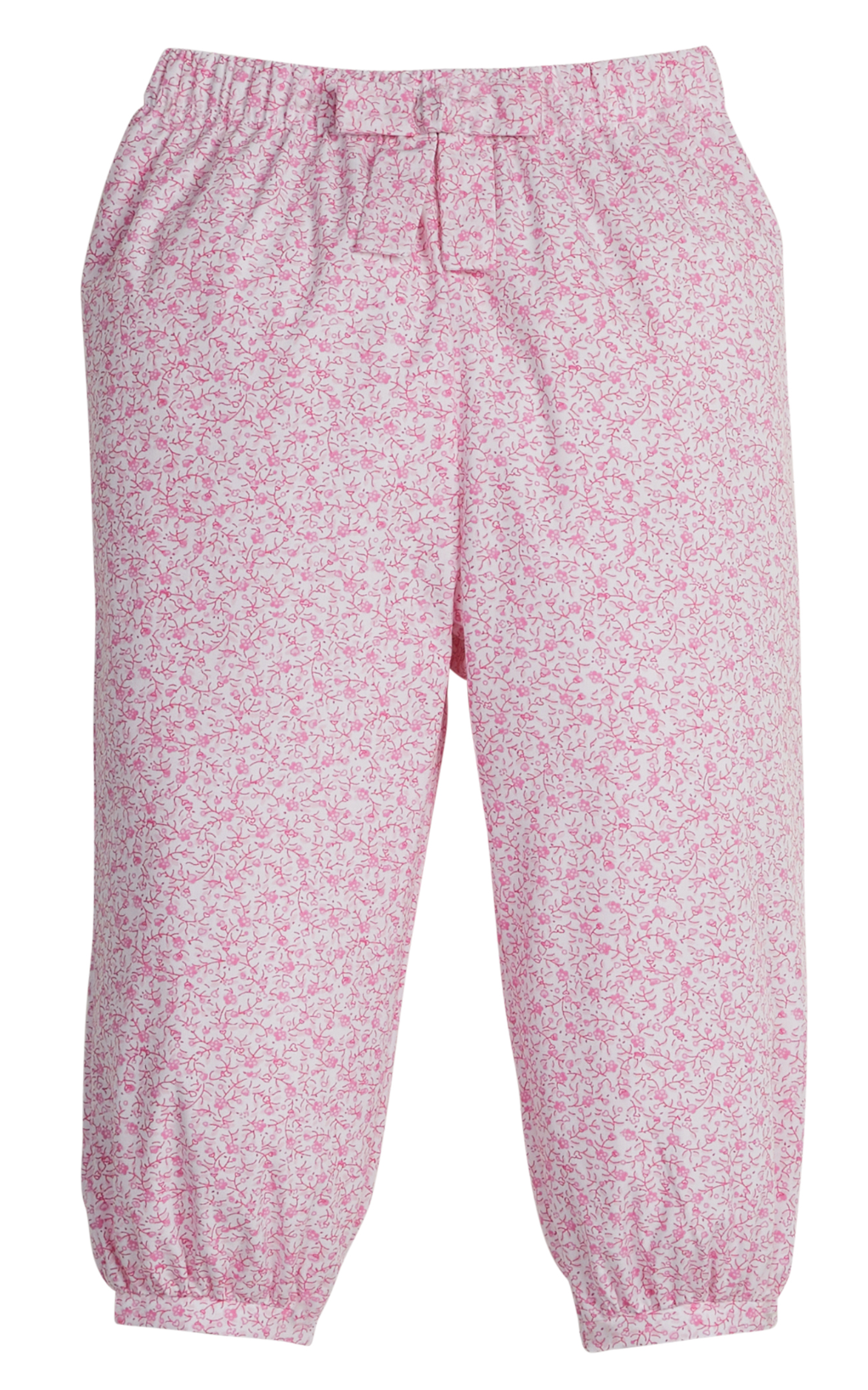 Pink Vinings Banded Bow Pants (Baby)
