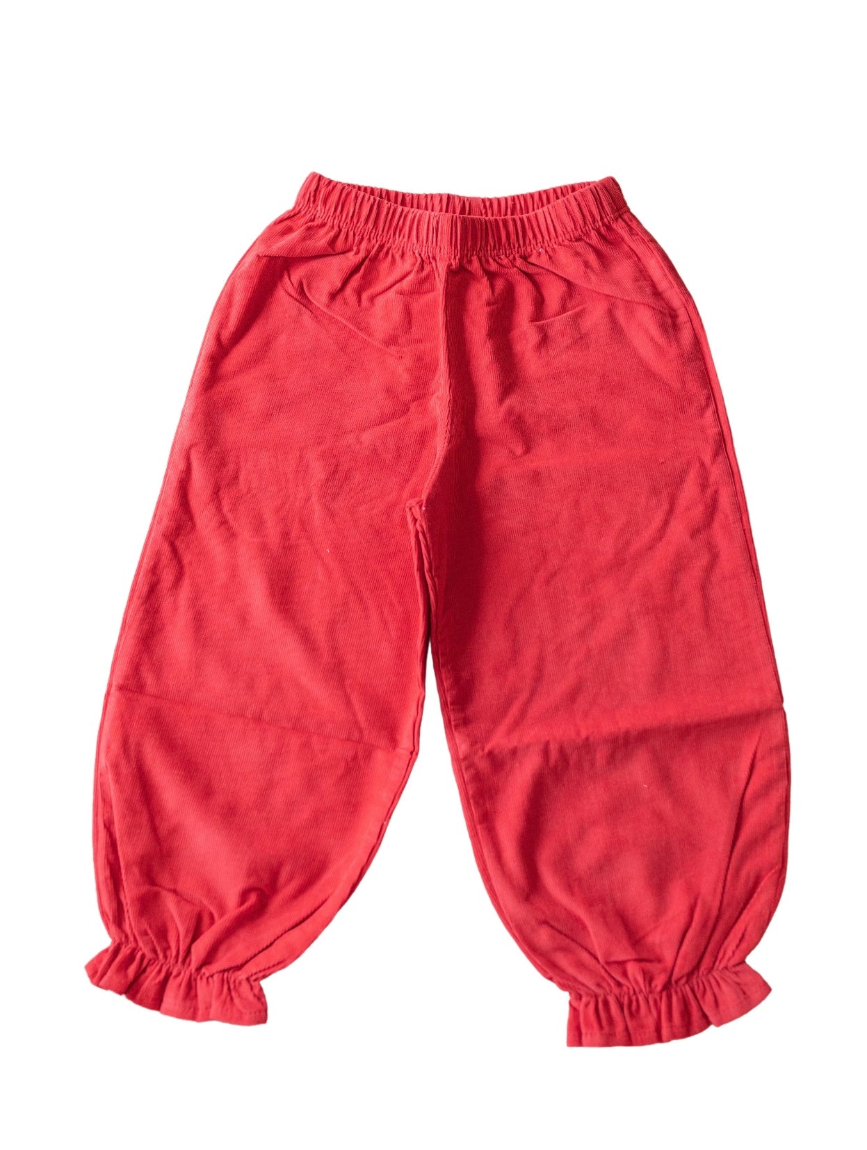 Girl Cord Bloomer Pant w/ Ruffle