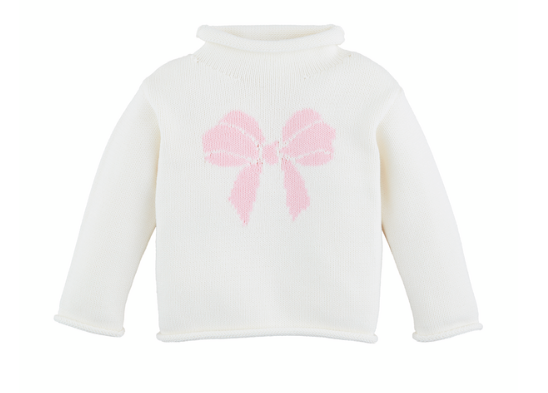Bow Rollneck Sweater (Toddler & Kid)