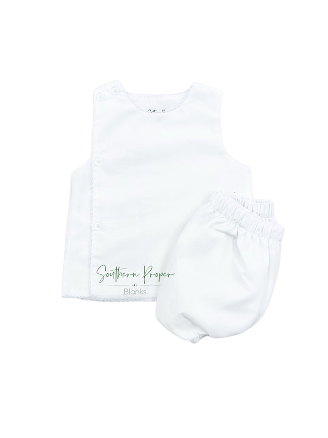White Diaper Set