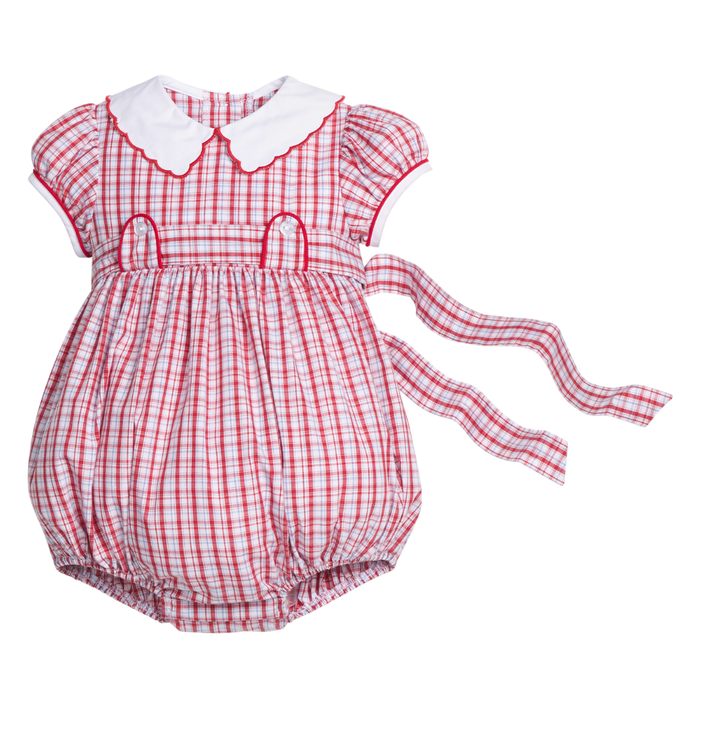 Hartford Plaid Bibie Bubble (Infant)