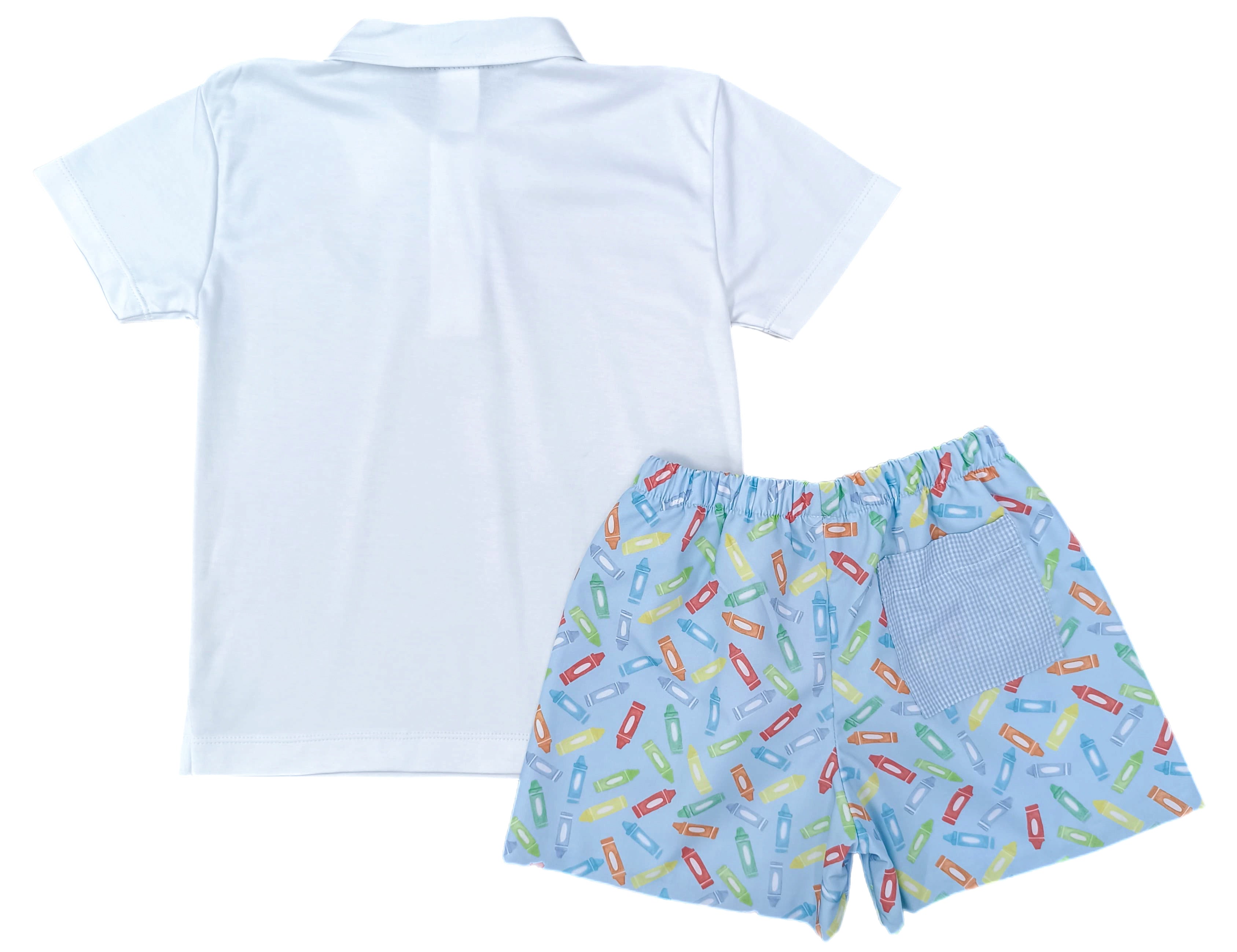 Blue Crayon Conrad Shorts (Kid)