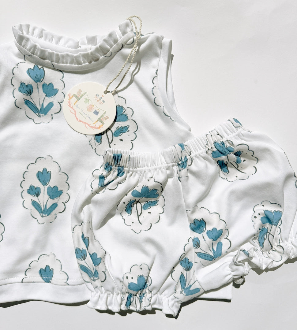 Medallion Flower White Dashwood Set