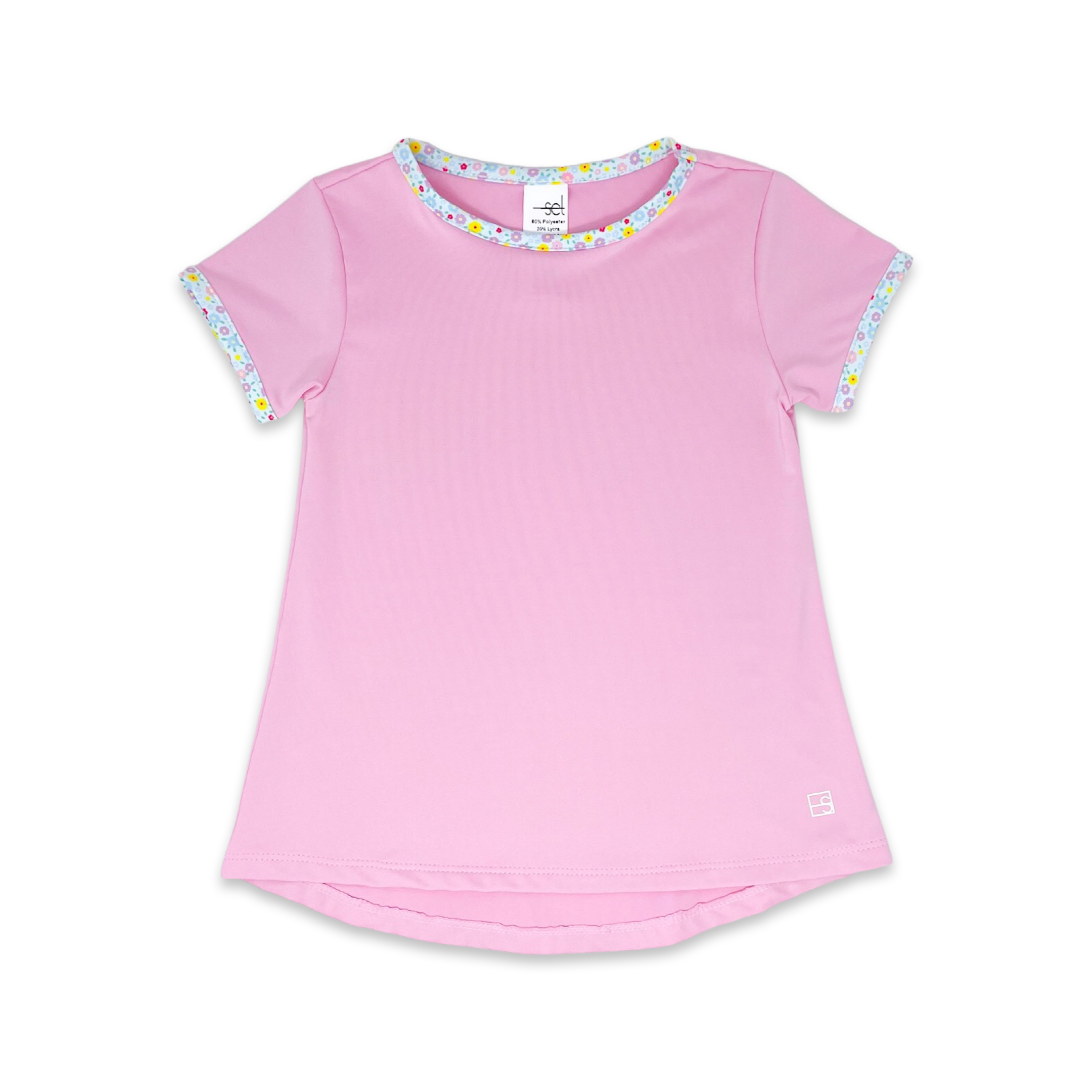 Bridget Basic Tee, Itsy Bitsy Floral