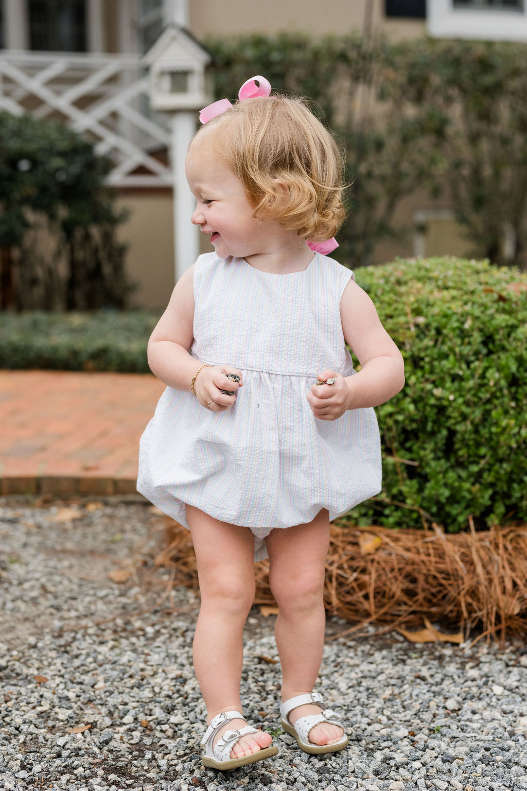 *PRE-ORDER* Lottie Bubble Spring Seersucker Stripe (Baby)