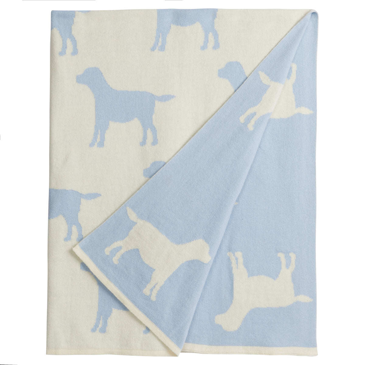 Nursey Blanket-Pink Bow & Lab