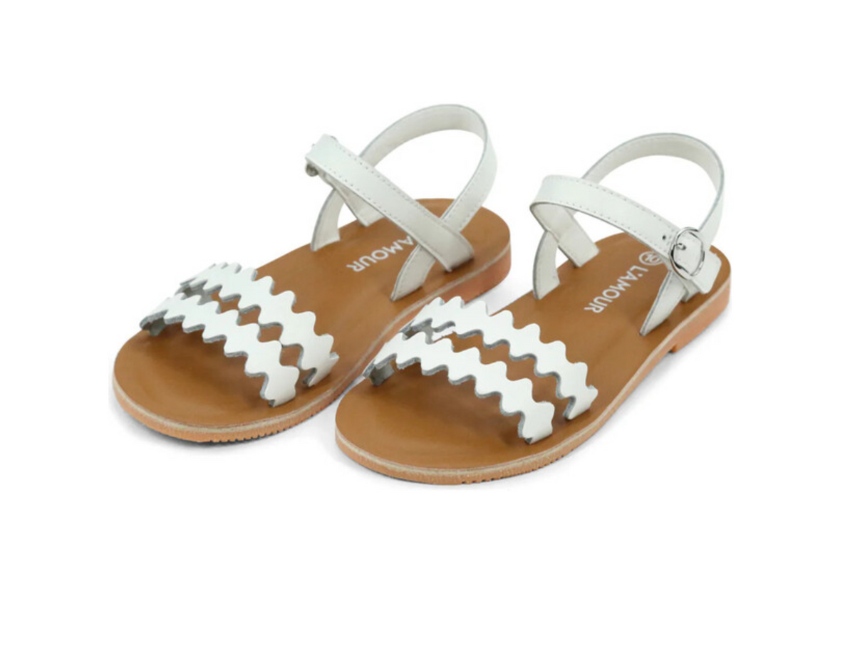 Eden Scalloped Sandal