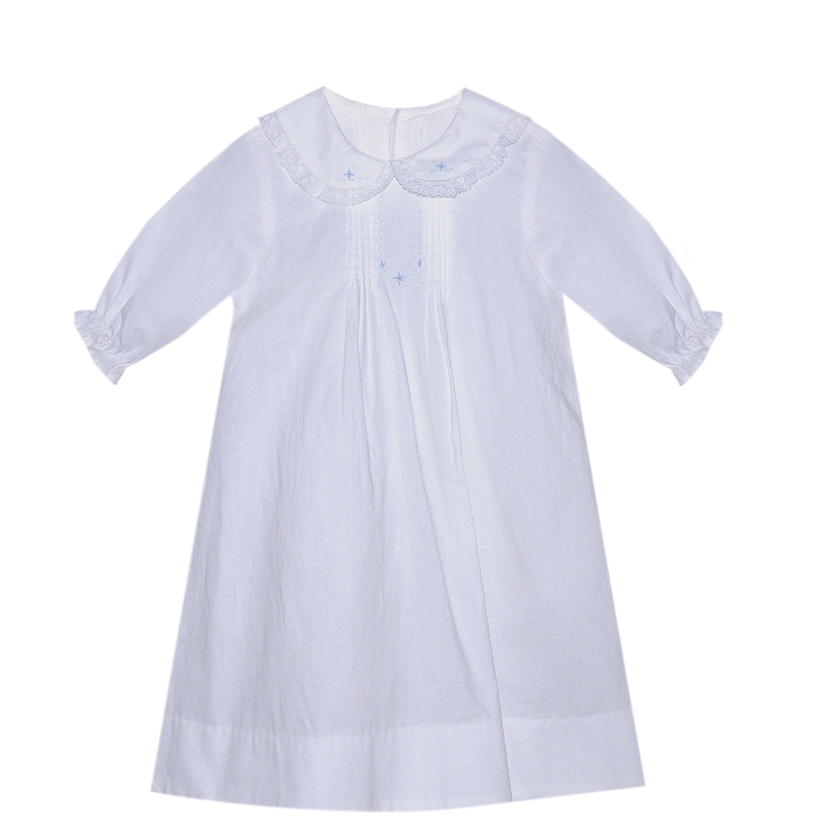 Daygown Finn Tiny Buds Embroidery Blue