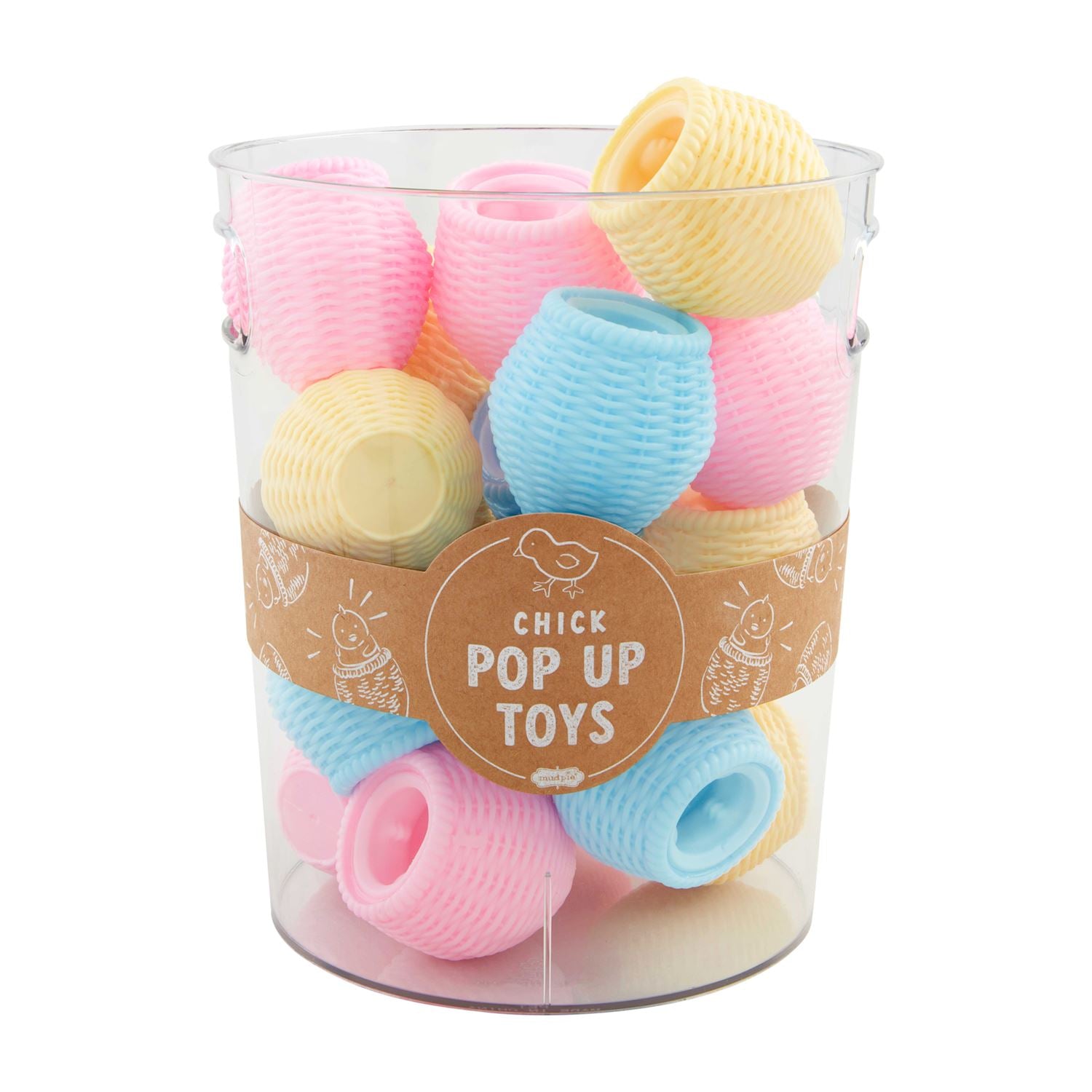 Easter Chick Pop Up Basket
