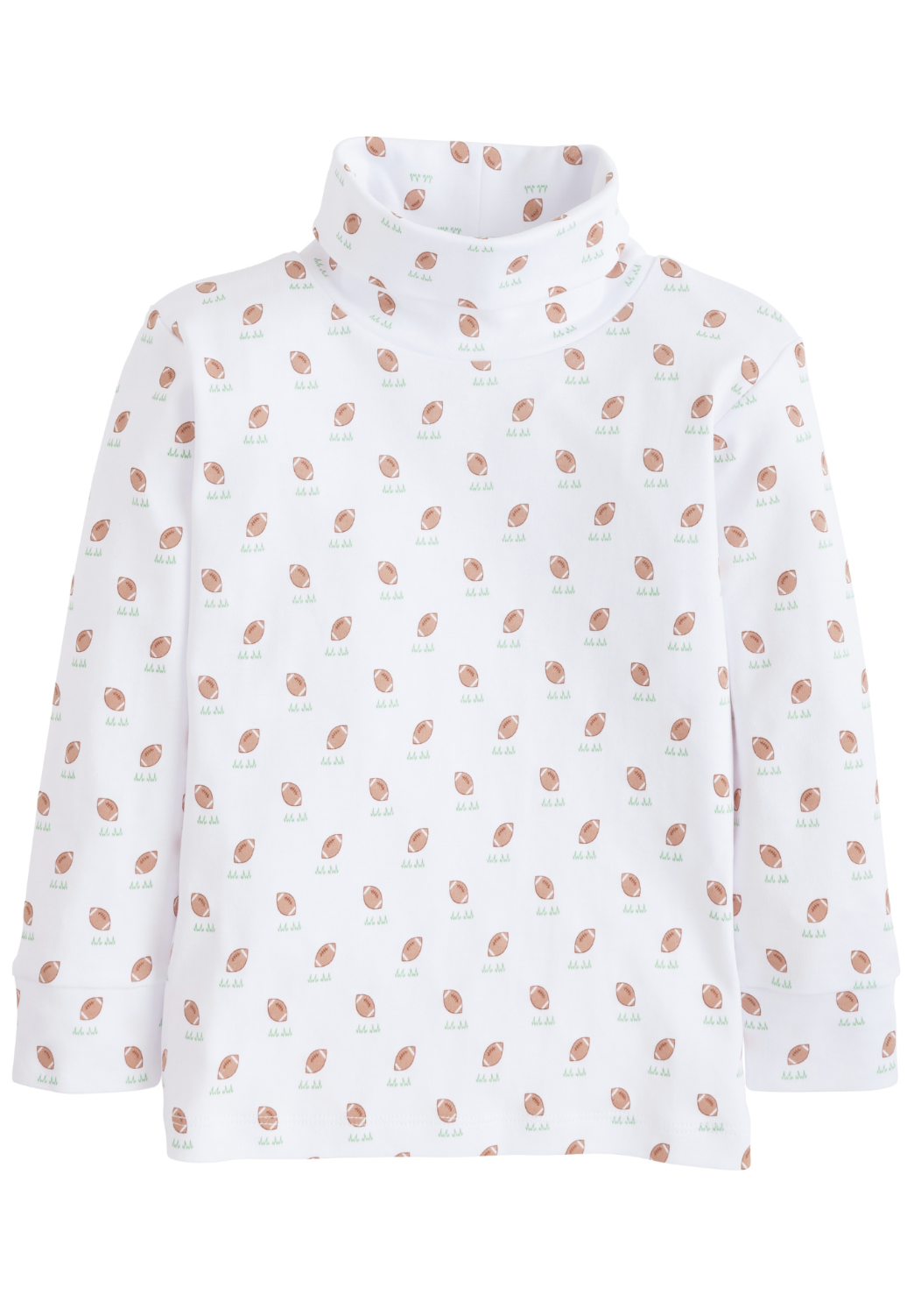 Printed Football Turtleneck (Toddler)