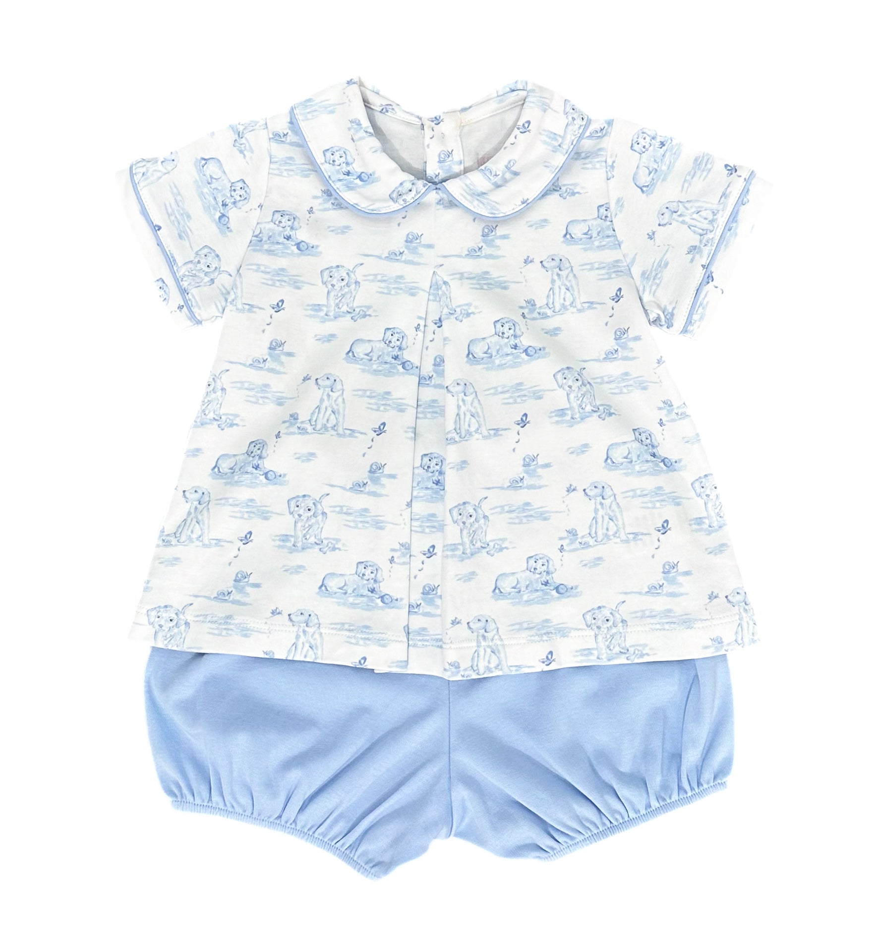 Rory Puppy Knit Diaper Set (Infant)