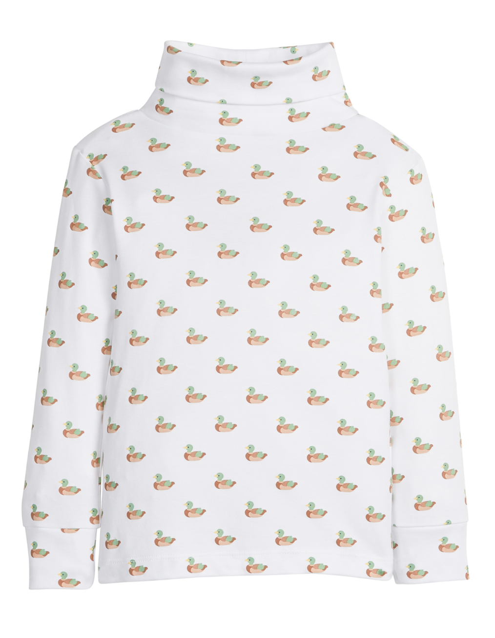 Mallard Printed Turtleneck