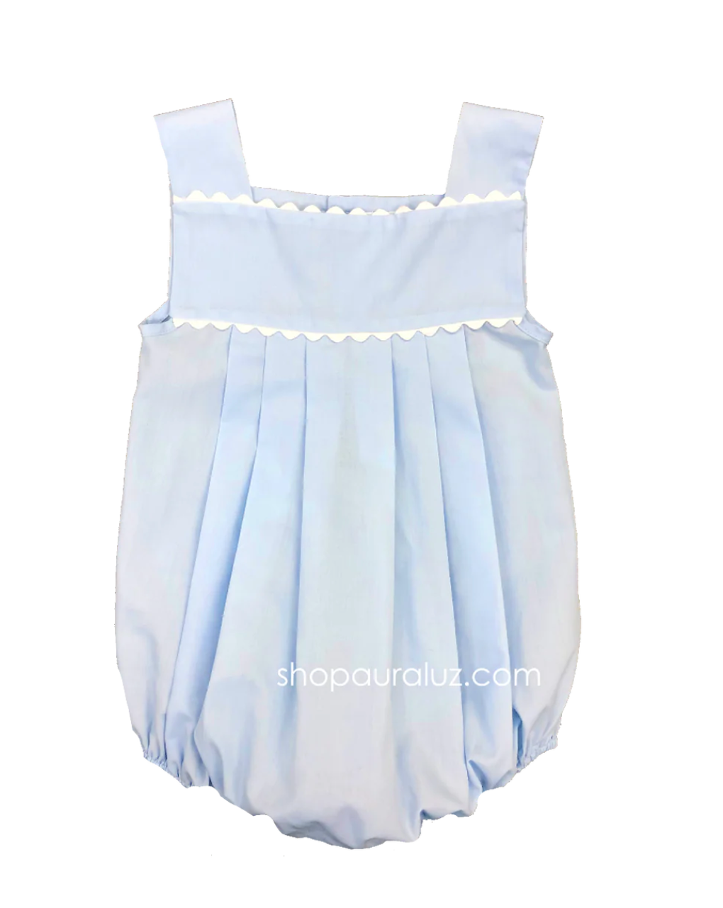 Blue Sun Bubble with RicRac (Baby)