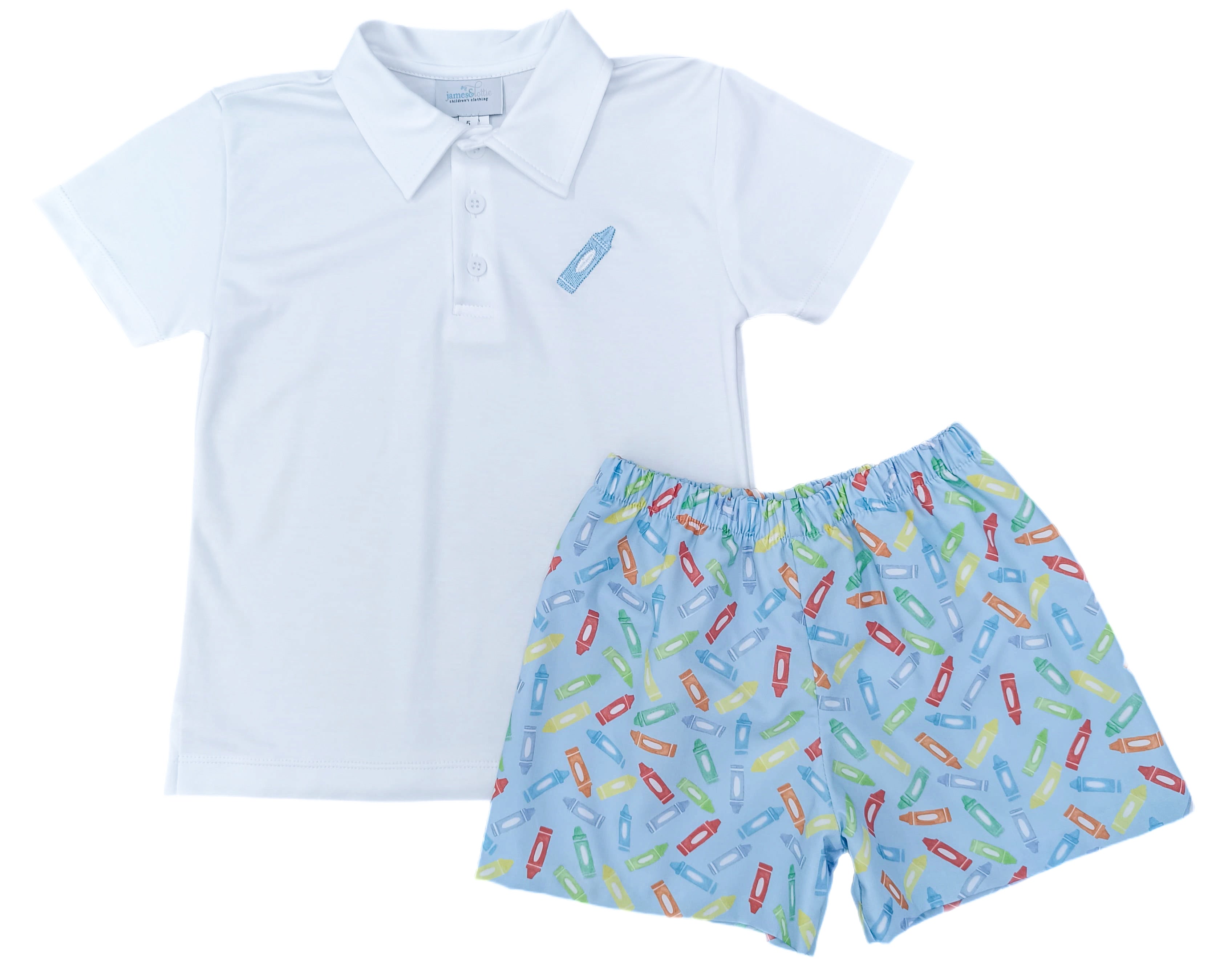 Blue Crayon Conrad Shorts (Toddler)