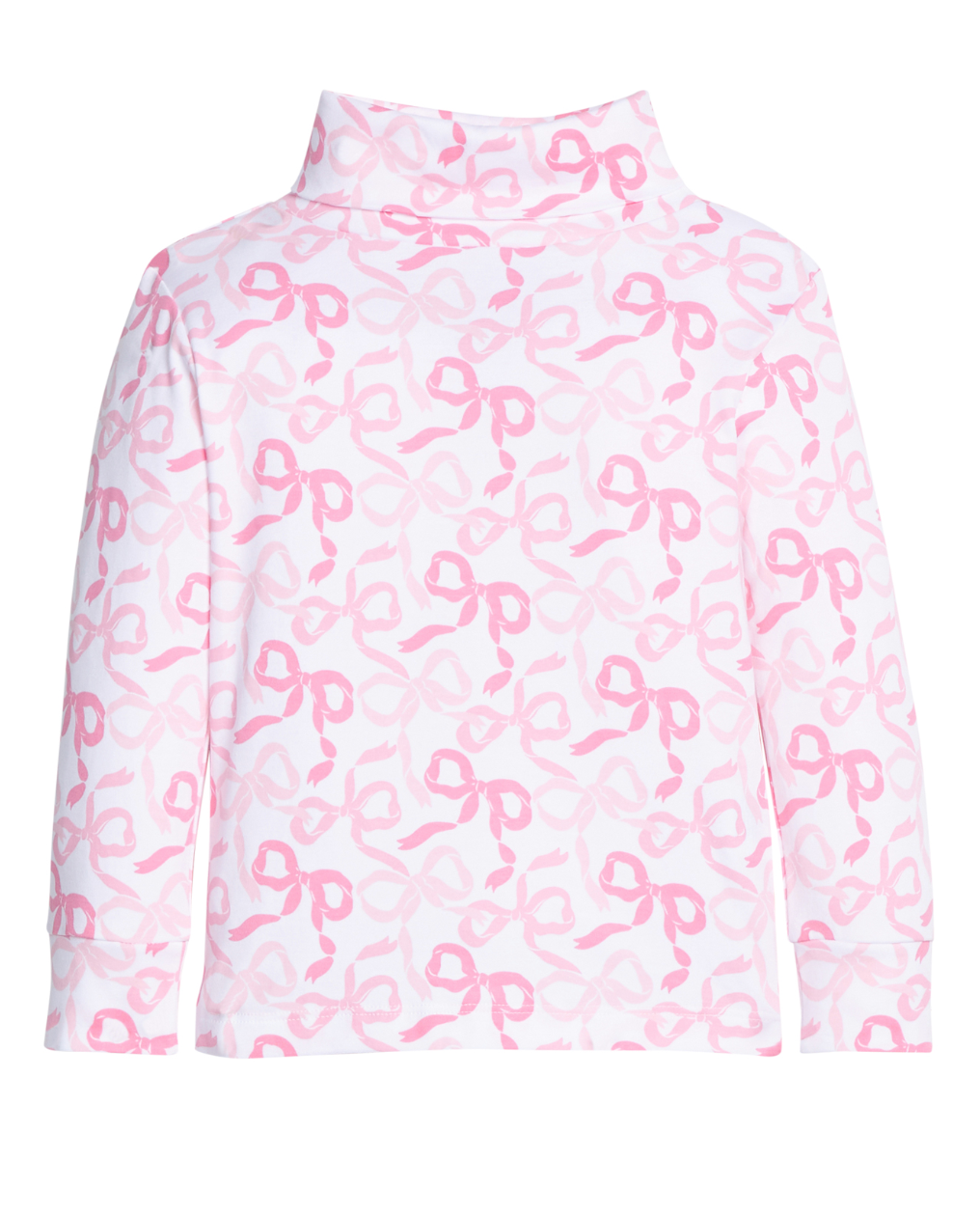 Bows & Ribbons Printed Turtleneck (Toddler)