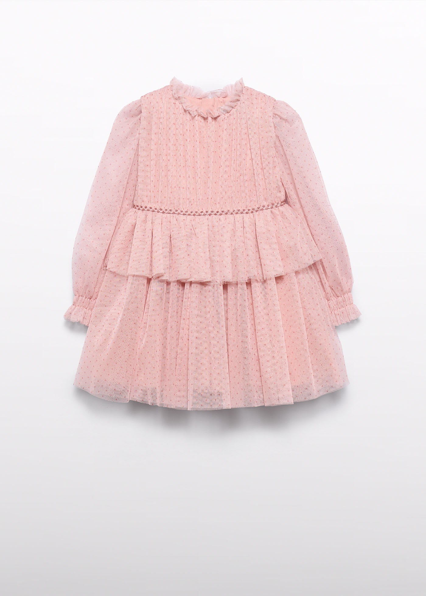 Pink Shimmer Tulle Dress