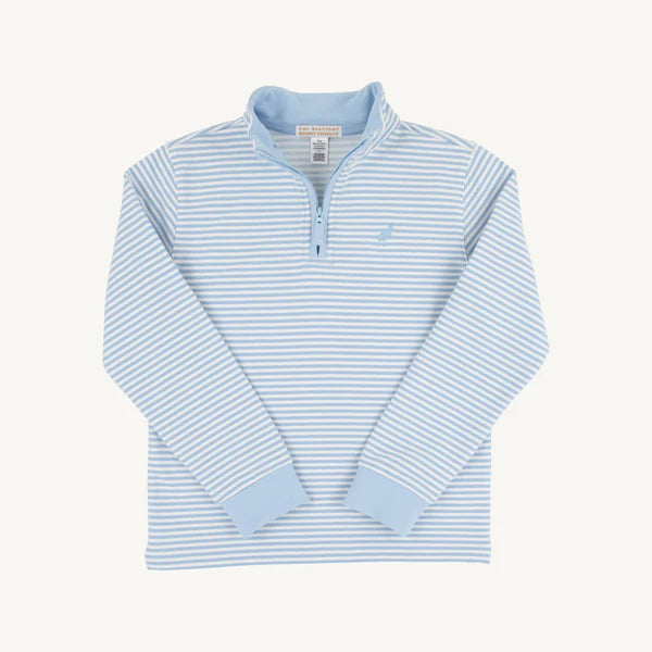 Beale St Blue Stripe Hayword Half Zip