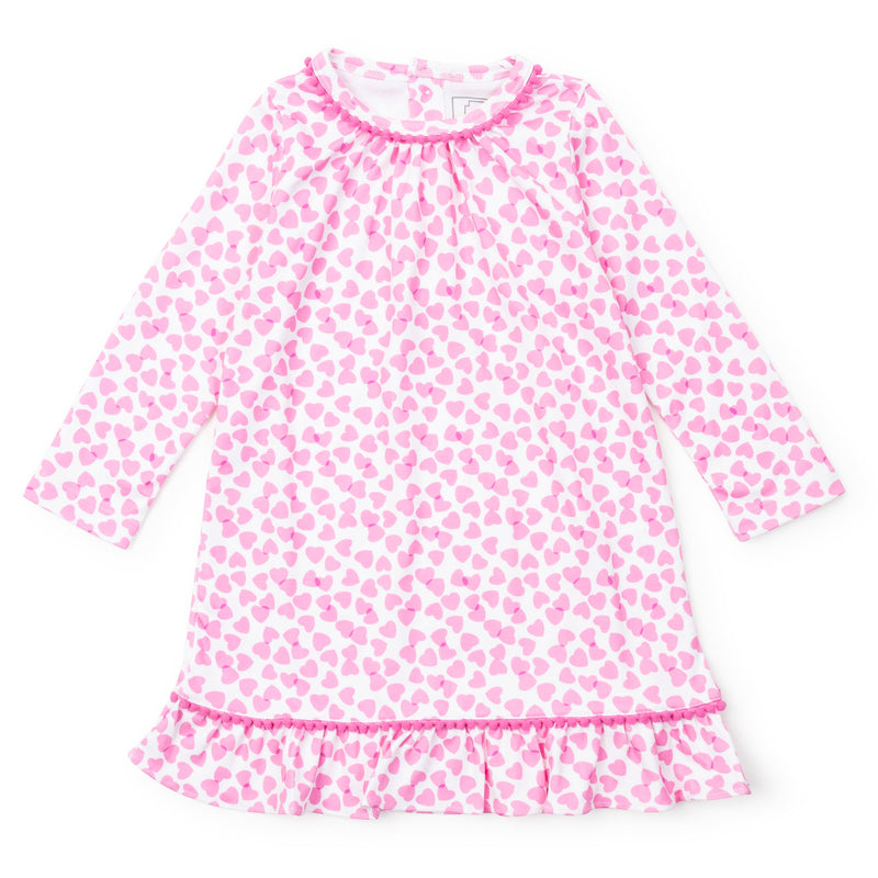 Pink Confetti Hearts Carlin Dress