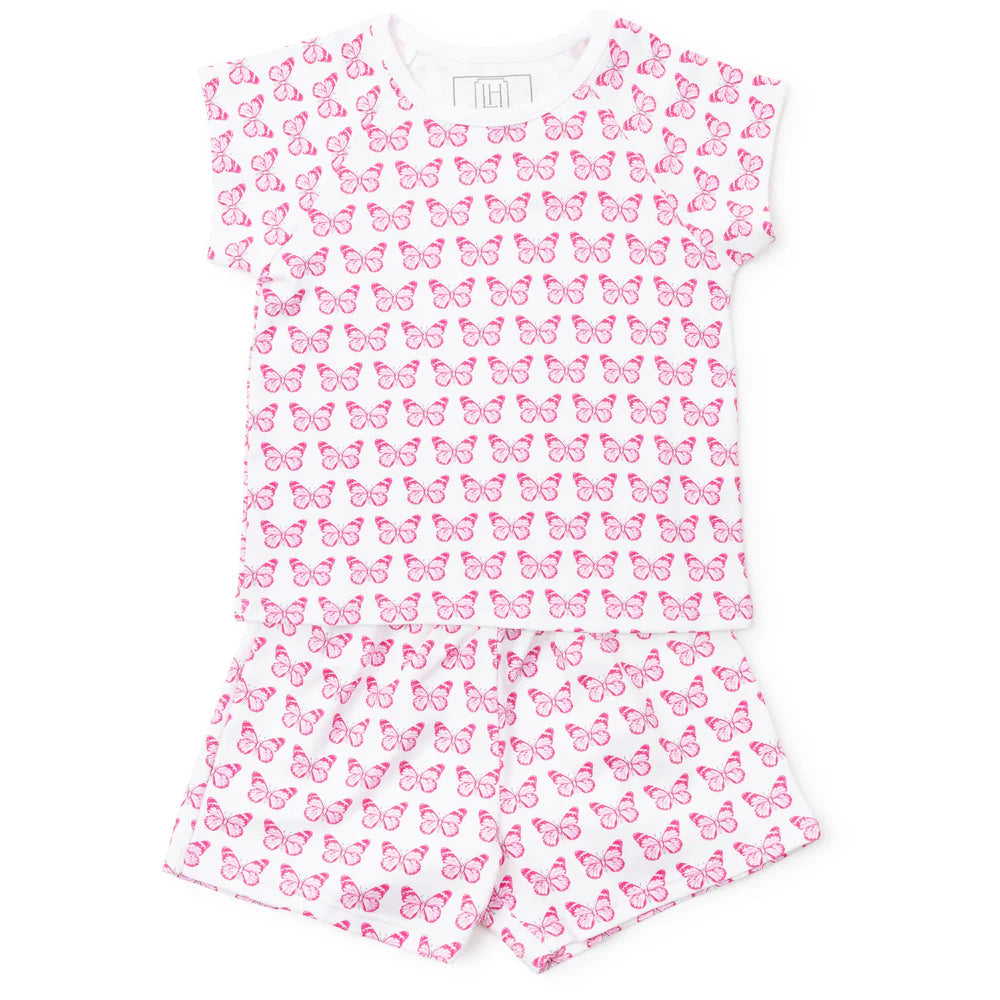 Cartie Butterflies Emery Girls Short Set