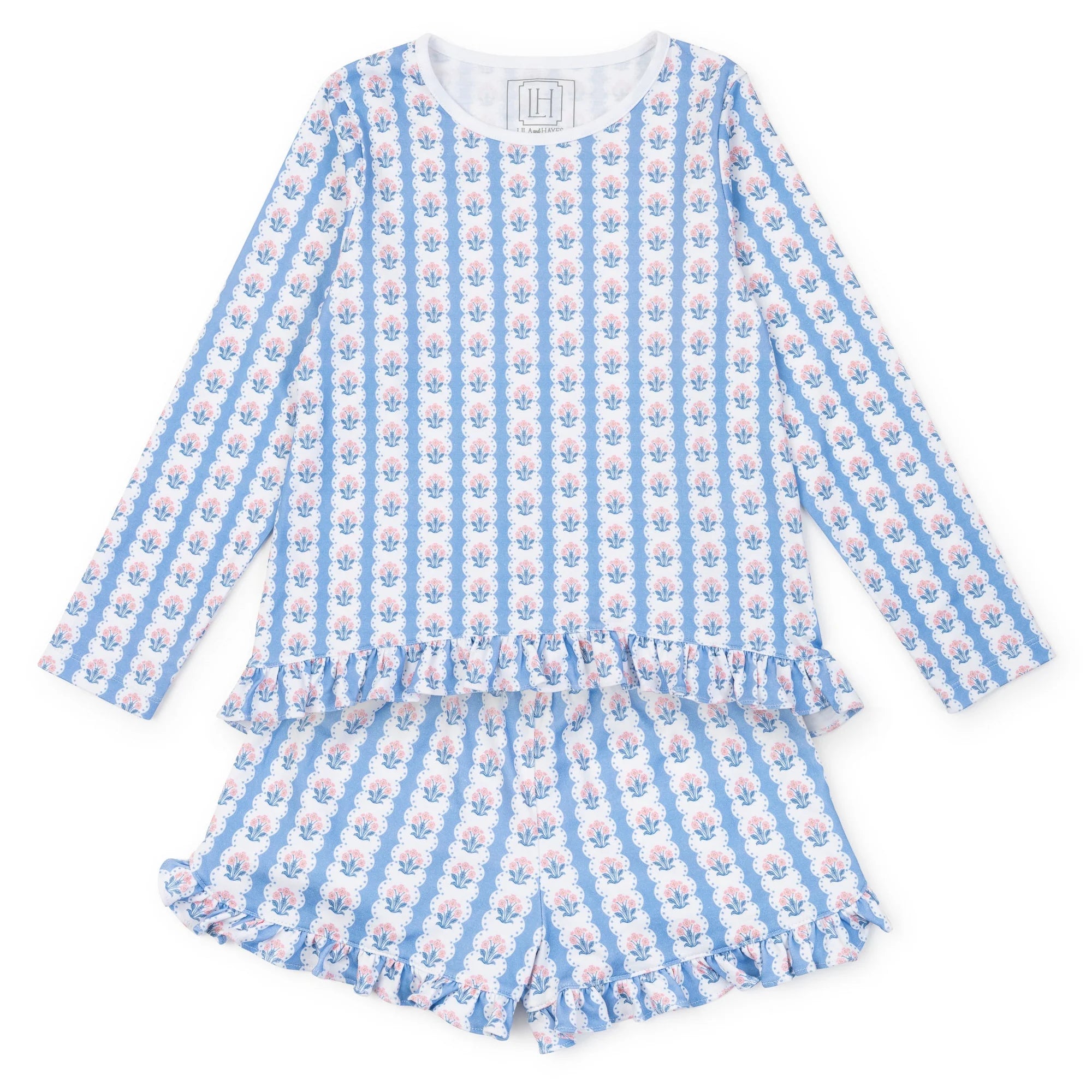 Harvest Ribbon Floral Rorie Short Set