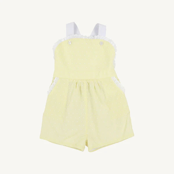 York Yellow Ruthie Romper