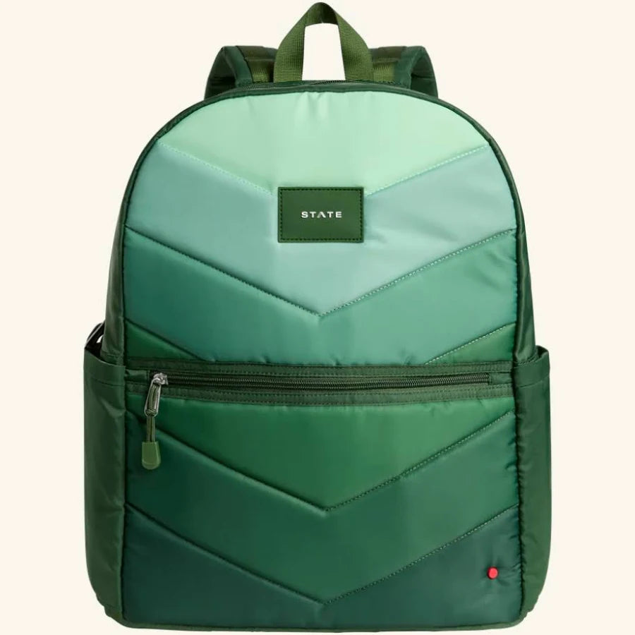 Olive Kane Double Pocket Large Backpack