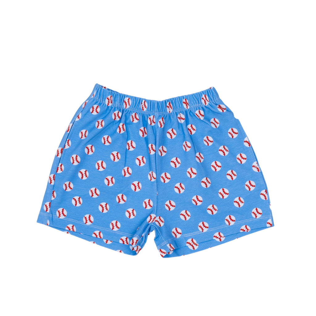 Ballpark Blues Boy Shorts