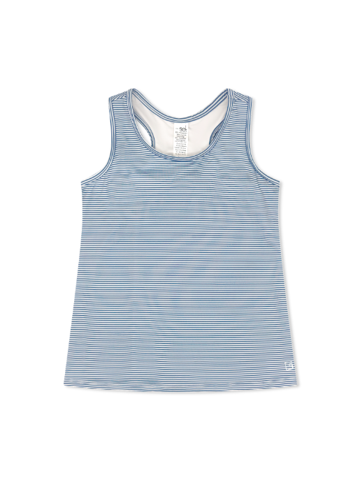 Baton Rouge Blue Ministripe Rory Razorback Tank