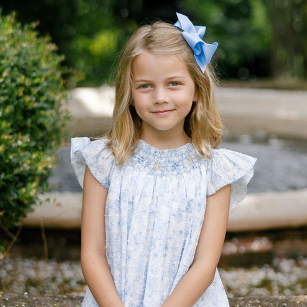 Petal Swiss Dot Daisy Dress