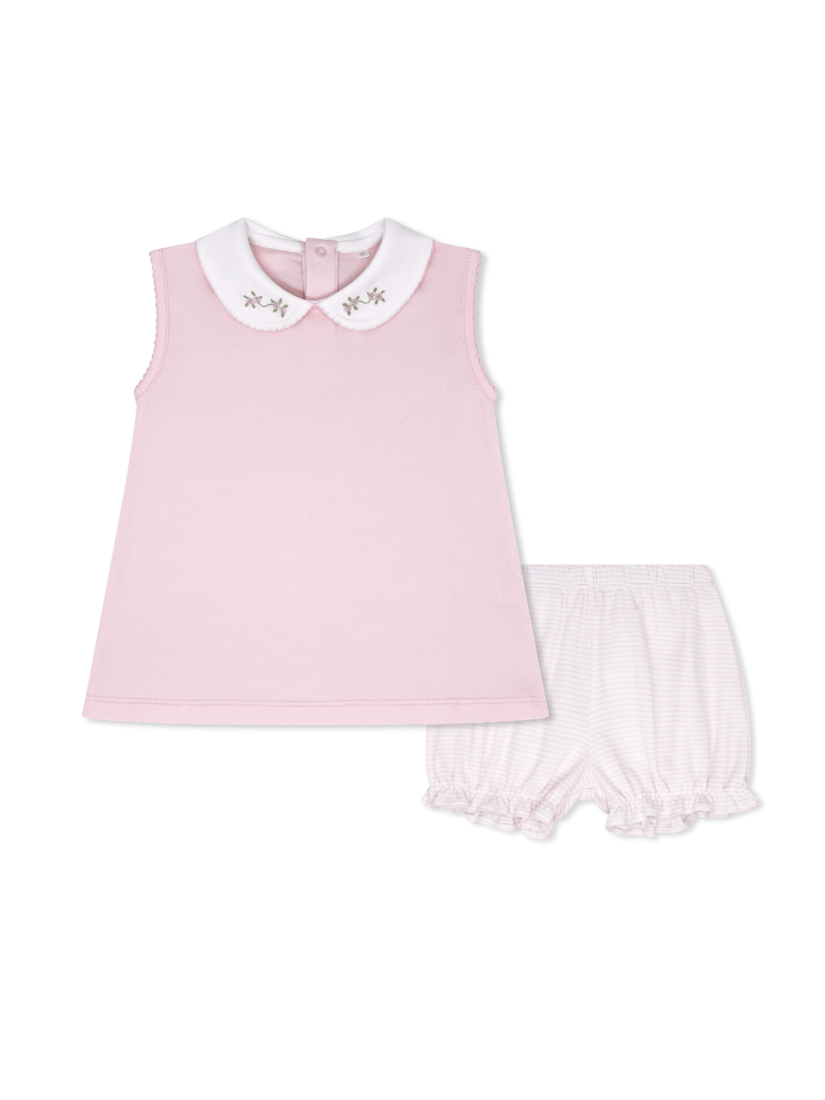 Palmer Pink Stripe Brooklyn Bloomer Set