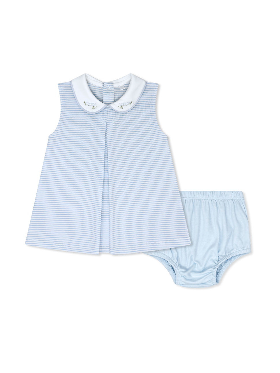 Palmer Blue Caterpillar Collier Diaper Set