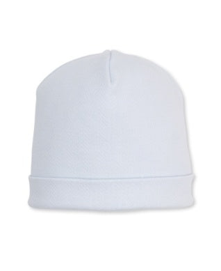Light Blue Jacquard Baby Blessings Hat