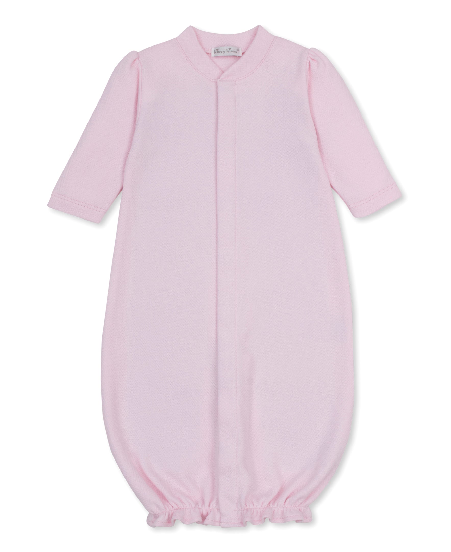 Pink Jacquard Baby Blessings Converter Gown