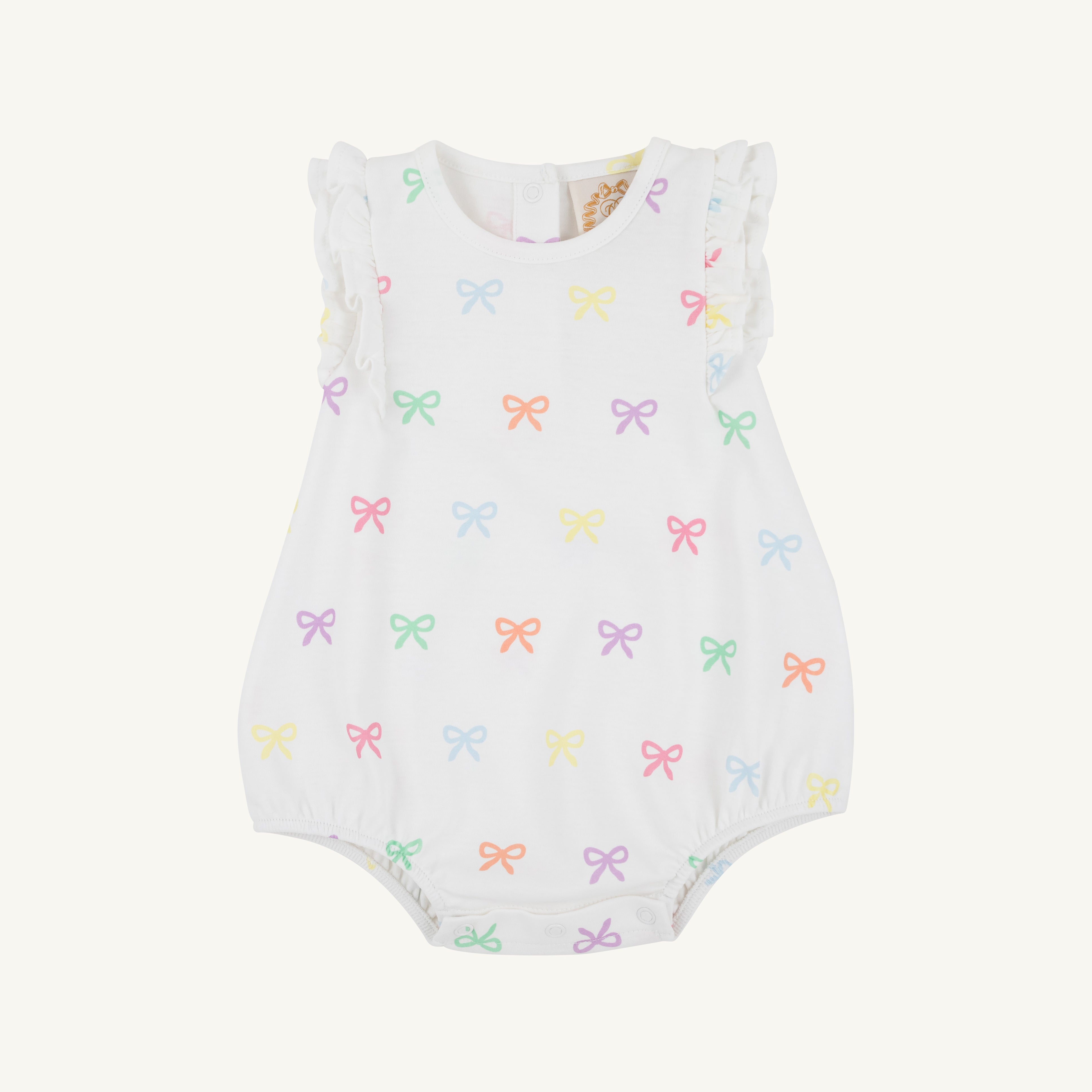 Bitty Bows Ruehling Ruffle Pima Bubble