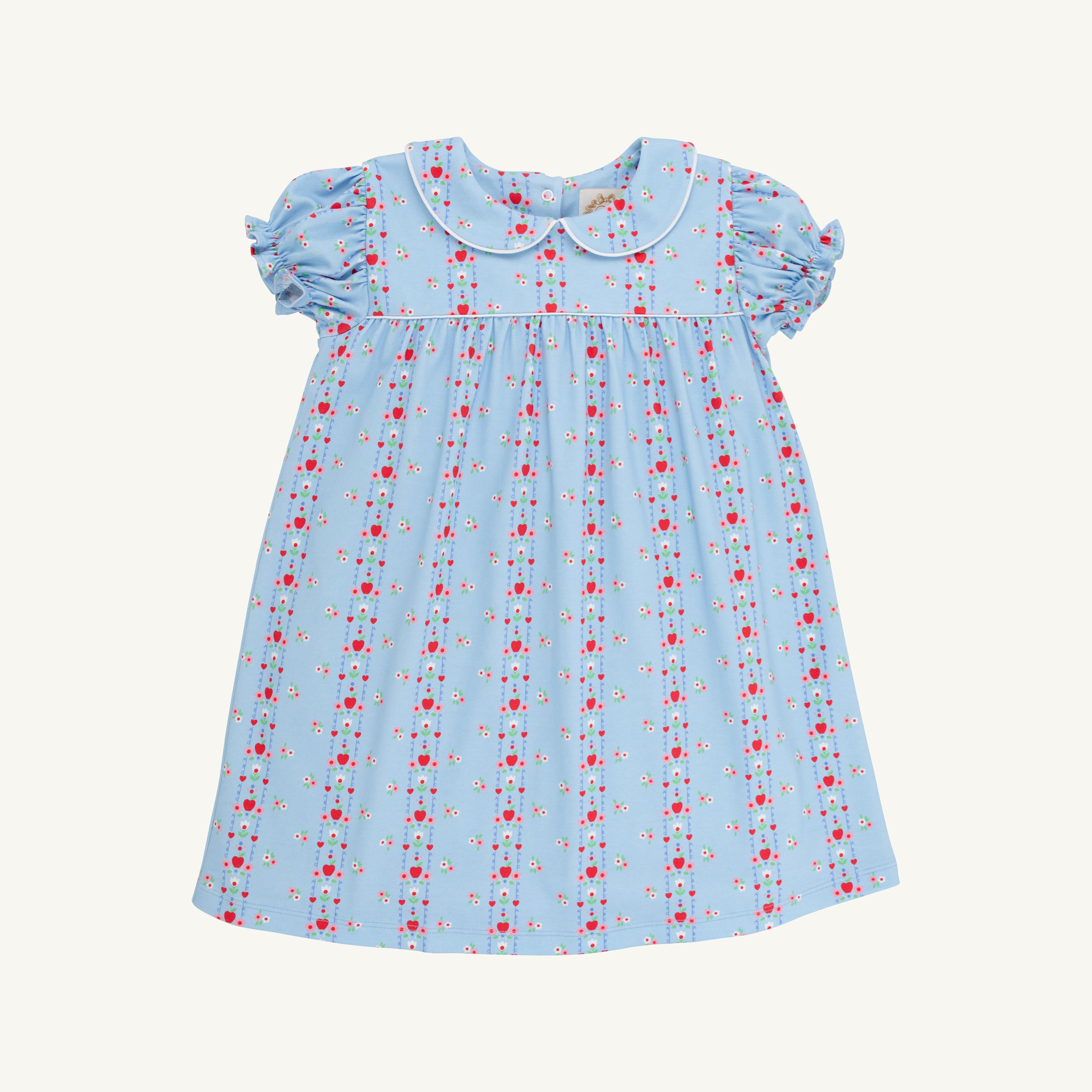 First Day Flowers Pima Holly Day Dress