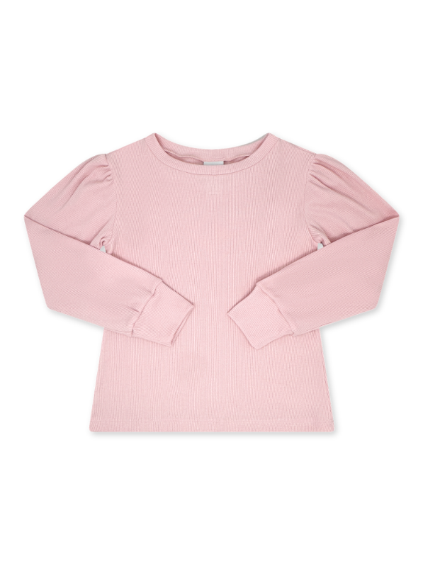 Party Pink Knit LS Jane Blouse