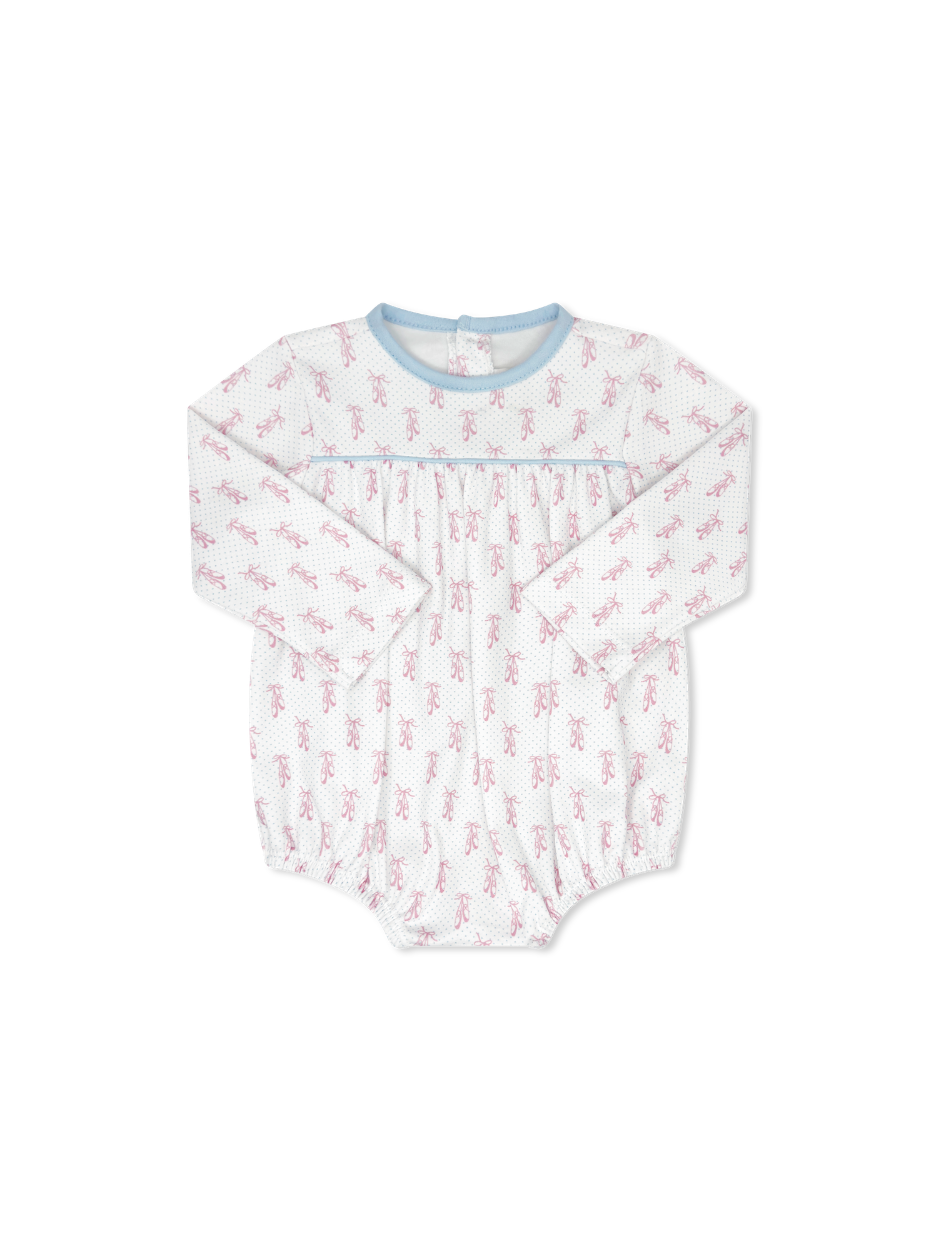Light Blue Tiny Dancer Knit LS Penny Play Bubble
