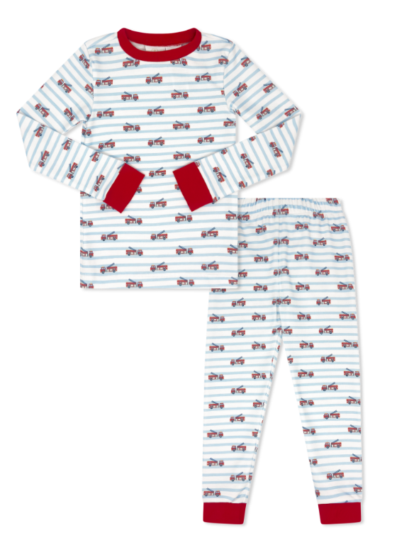 Hook & Ladder Sweet Pea PJ Set