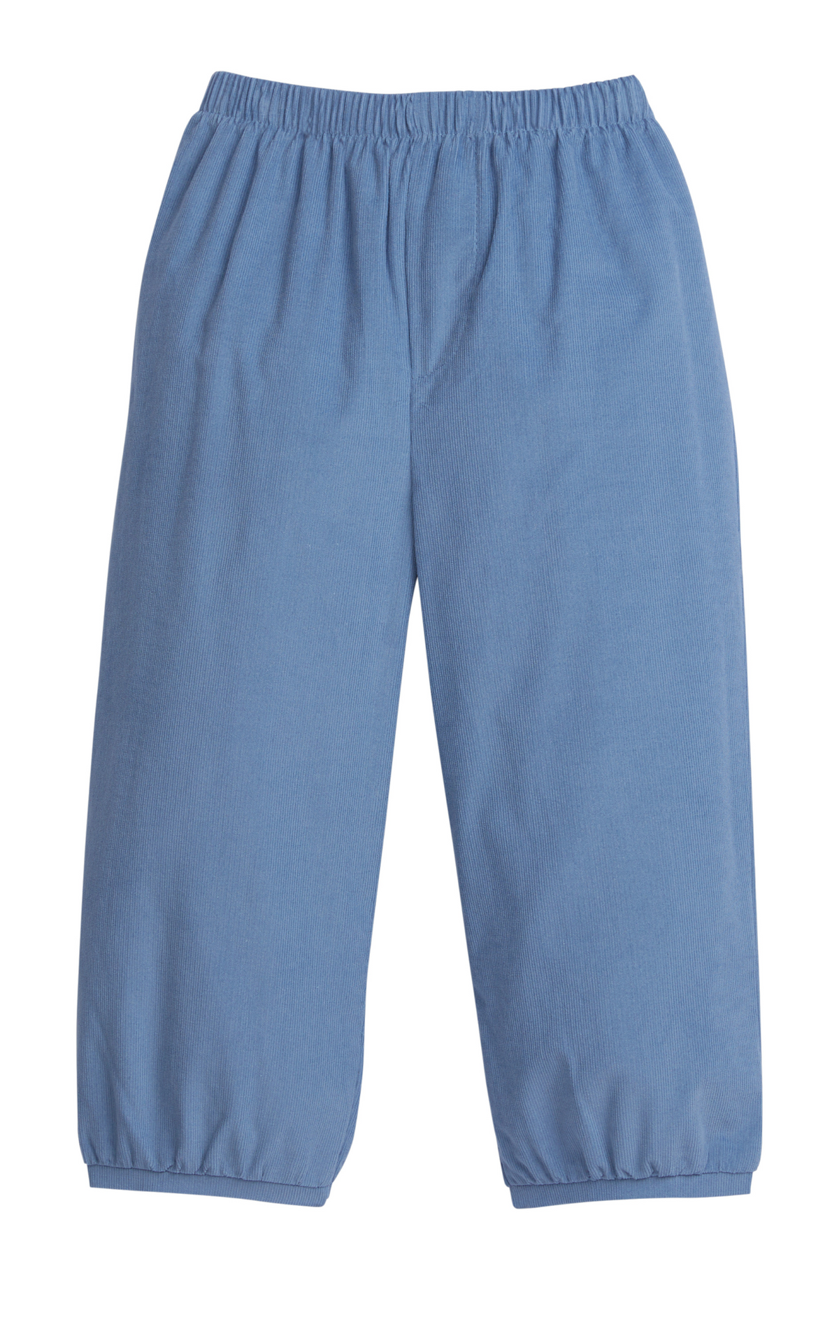 Stormy Blue Cord Banded Pants