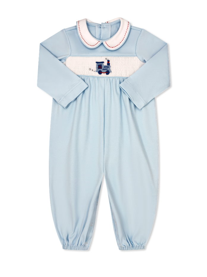Luke Longall - Willoughby Blue w Train (Toddler)