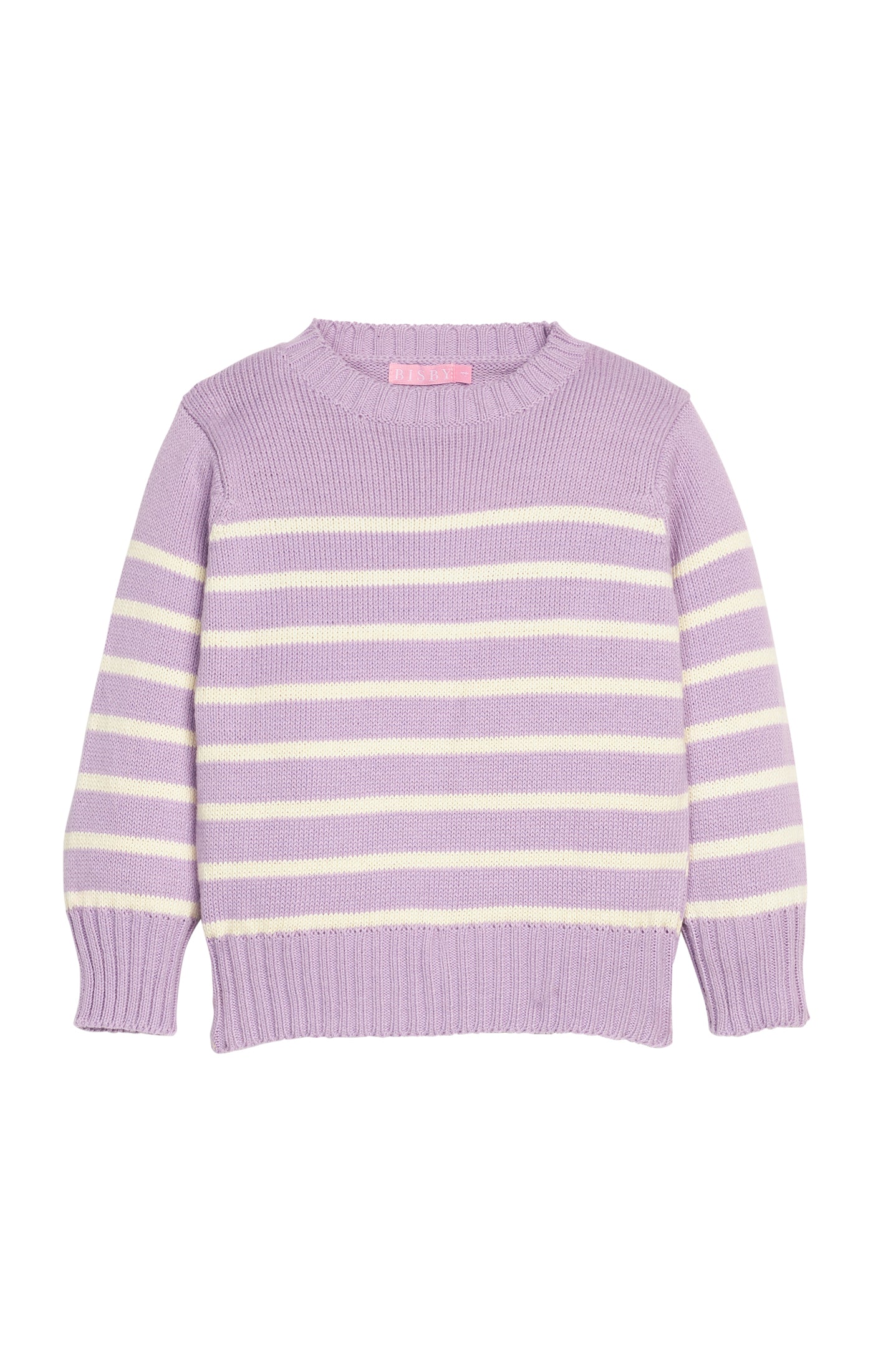 Striped Sweater-Lavender (Kid)