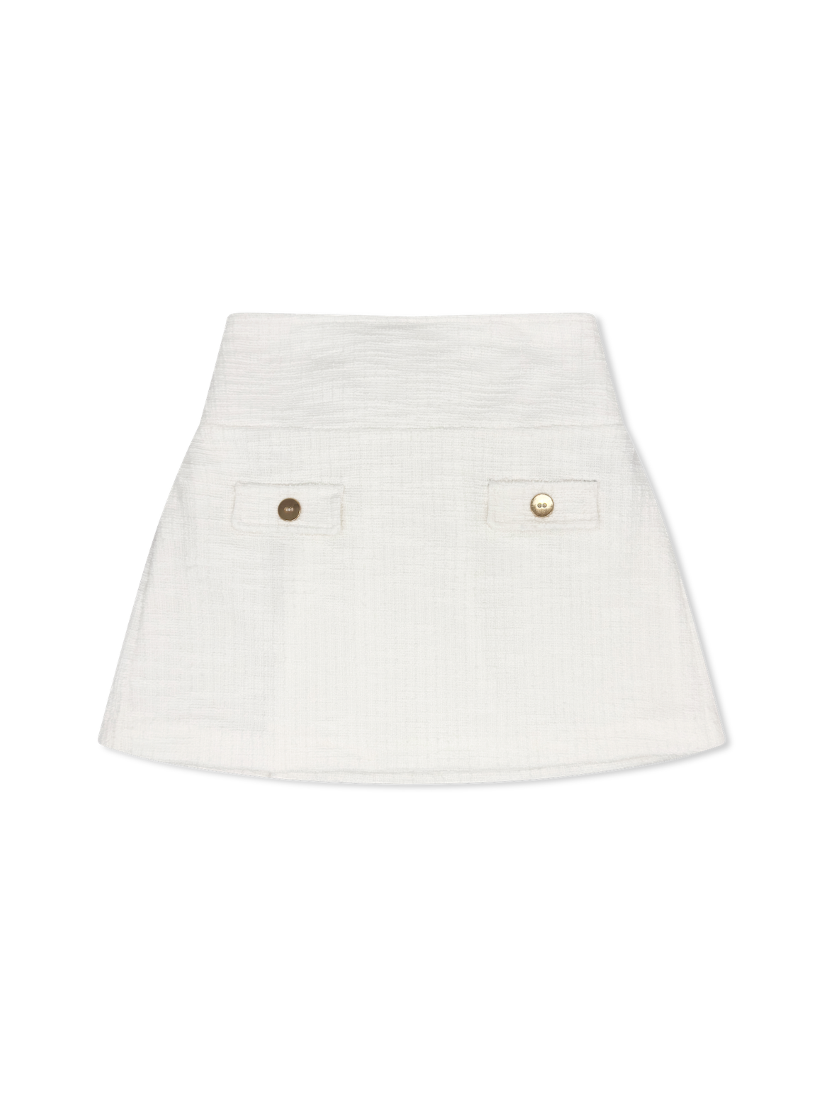 Proper Cream Tweed Jackie Skirt