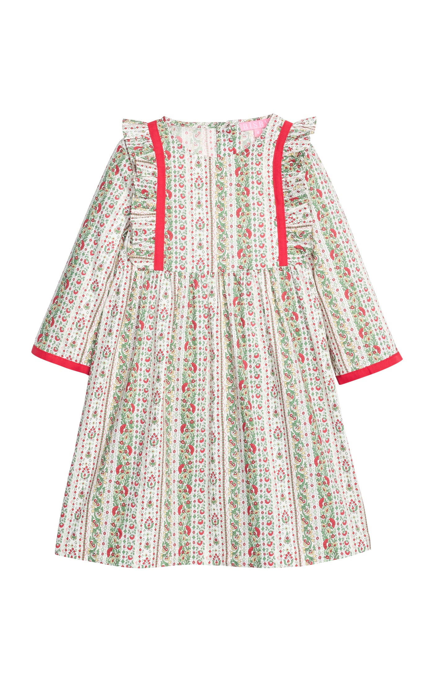 St Moritz Floral Stripe Porto Dress