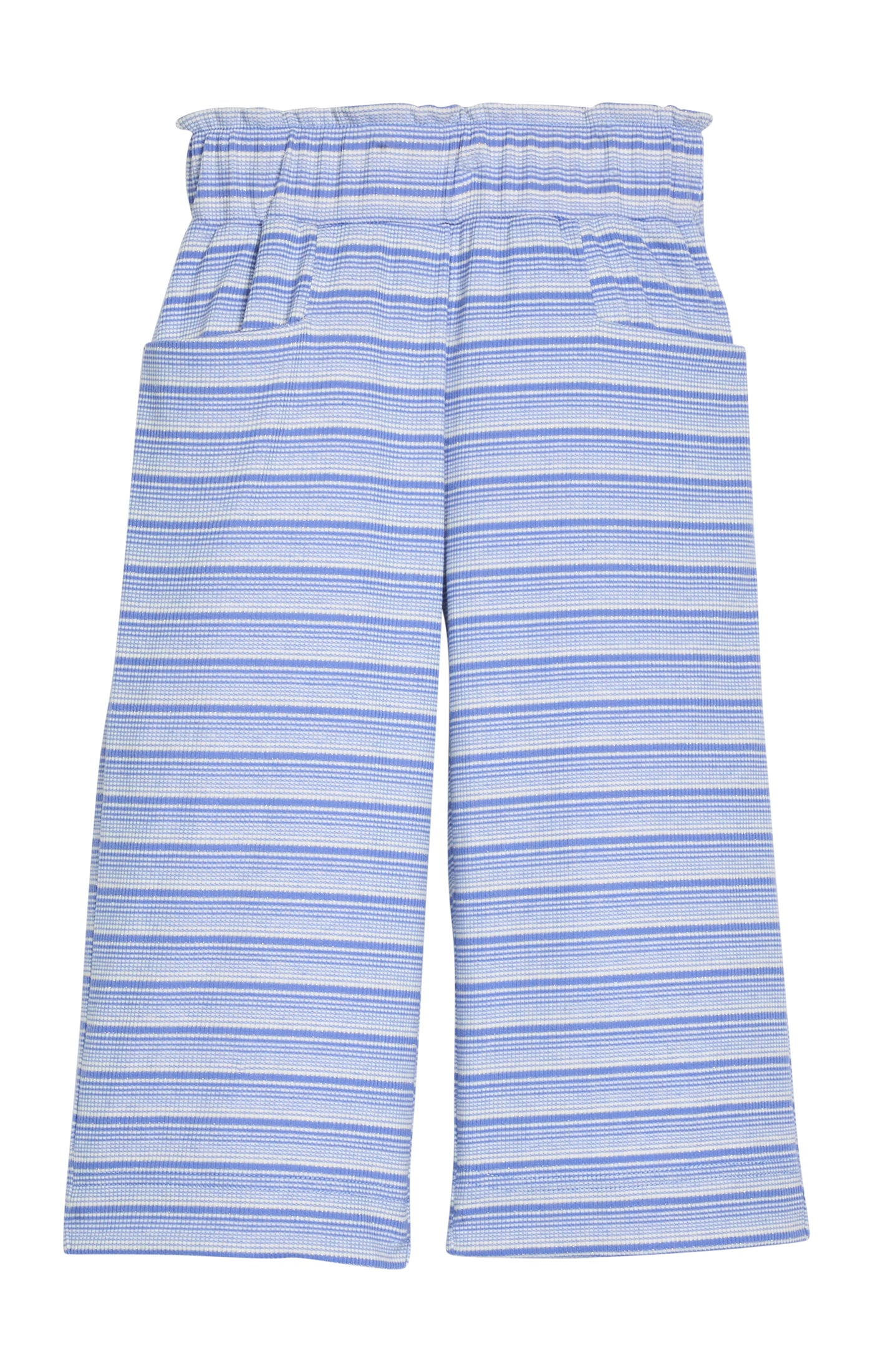 Blue Sparkle Stripe Palazzo Pants