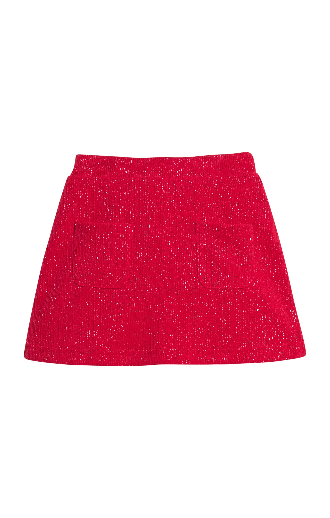 Crimson Patch Pocket Skort