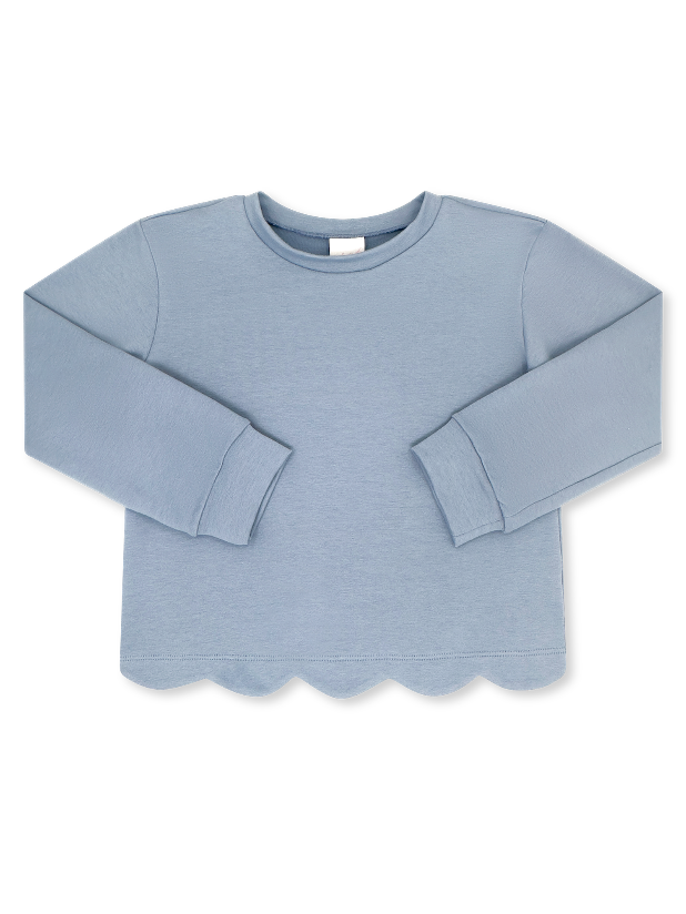 Lake Blue Presley Pullover